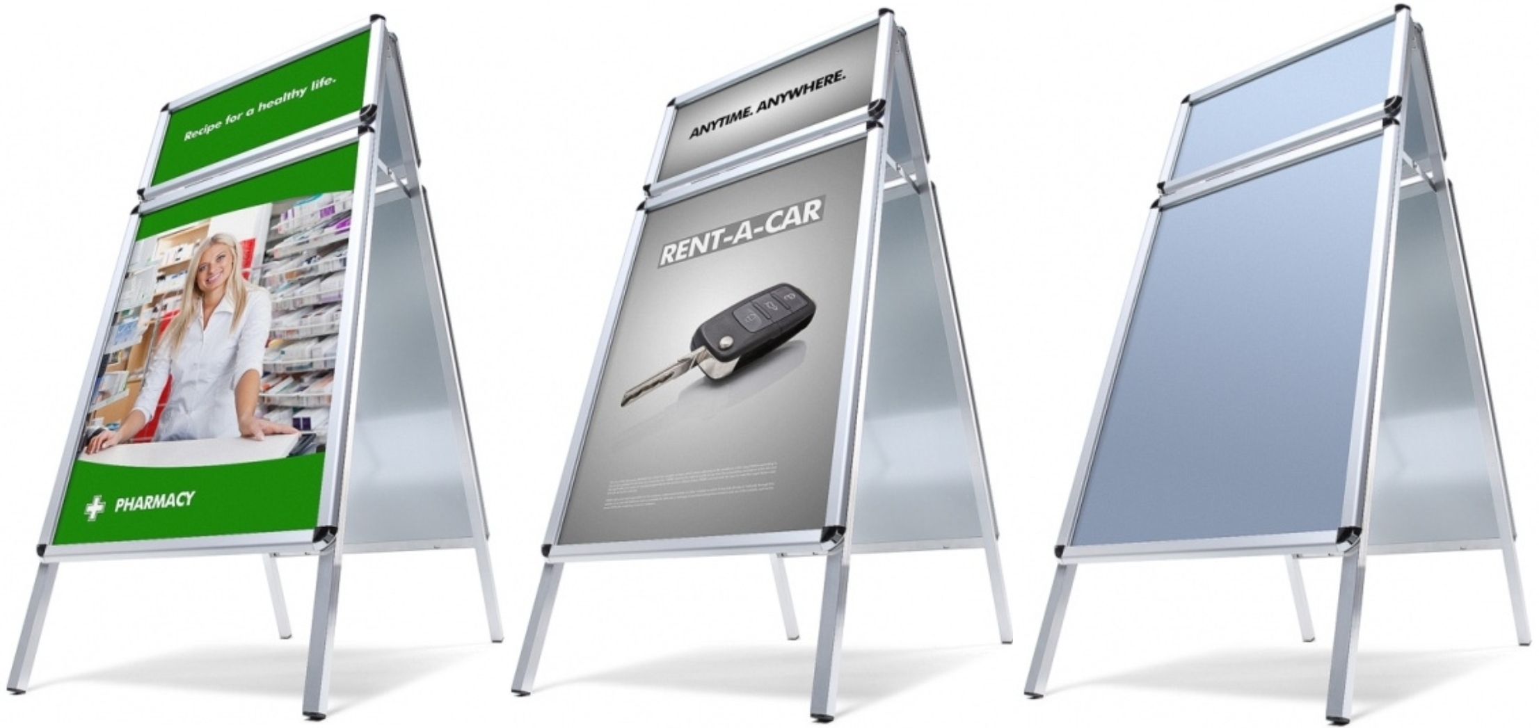 Header Panel "A" Board Poster Holder Signs 4 Schools